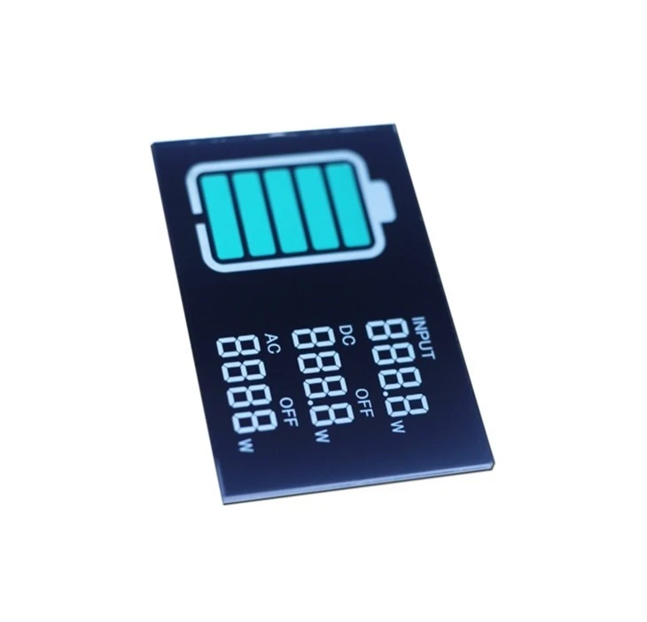 VA black ground LCD display